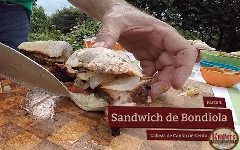 ¿Como hacer un sándwich de cabeza de cañón?